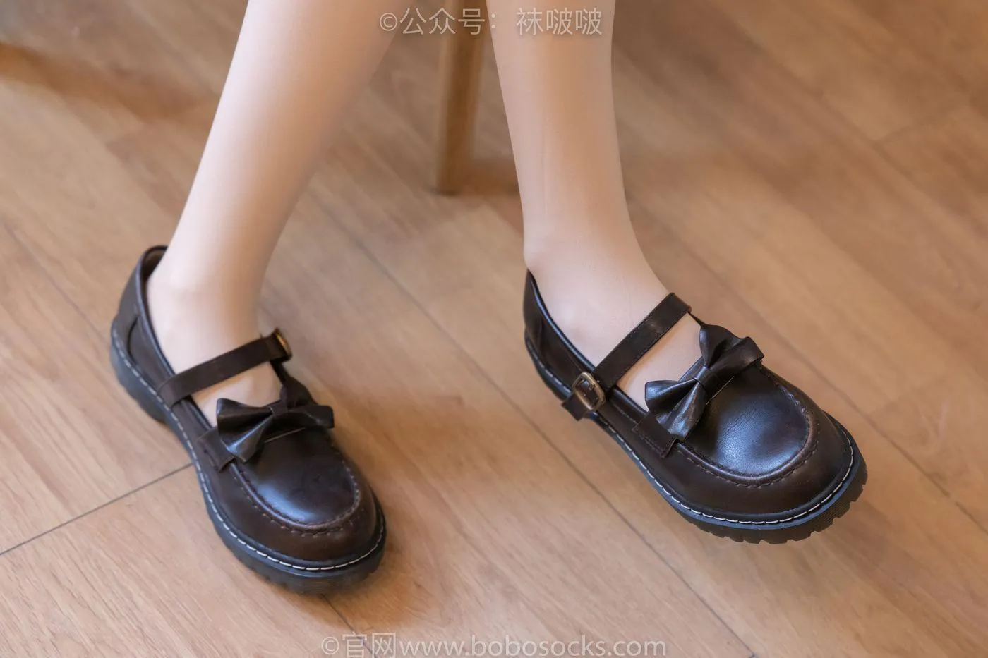 [BoBoSocks袜啵啵]NO.047 稚予-皮鞋、厚肉丝 [131P]插图